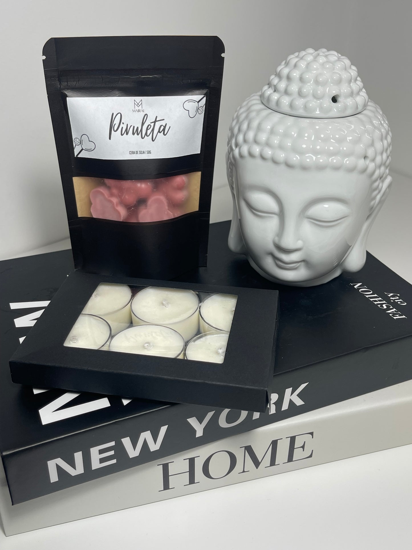 Pack Wax melts - Quemador - Velas de té