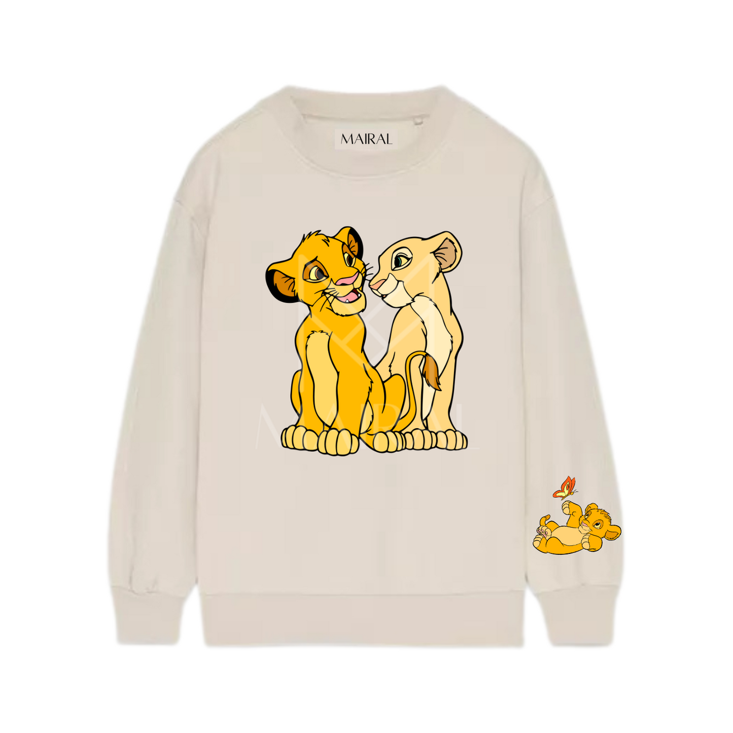 Sudadera León y Leona