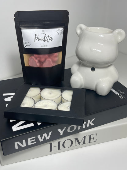 Pack Wax melts - Quemador - Velas de té